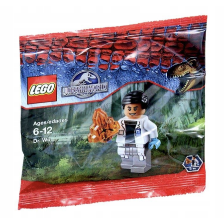 LEGO Jurassic World 5000193818 Dr. Wu i komar w bursztynie Polybag